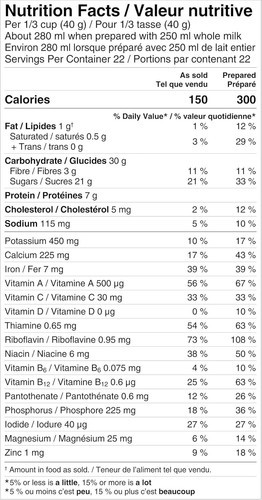 Boost Powder- Chocolate Instant Breakfast Drink Mix, 880 g Canister - Picture 3 of 3