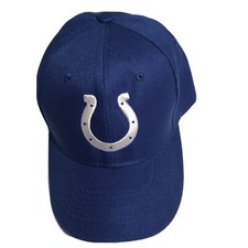 NEW W/ TAGS ADULT NFL INDIANAPOLIS COLTS EMBROIDERED ADJUSTABLE TEAM CAP HAT