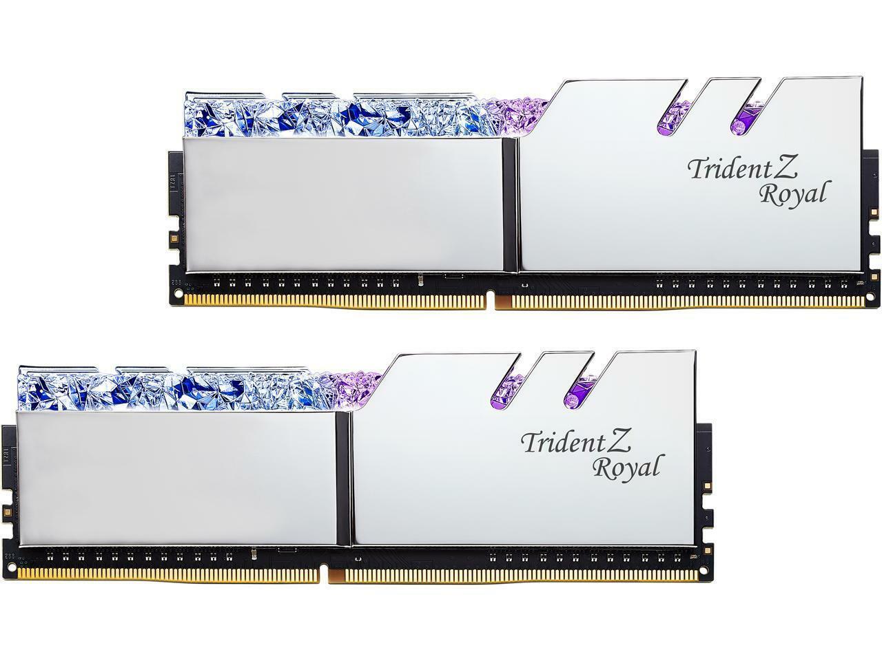 G.SKILL Trident Z Royal Series 16GB (2 x 8GB) 288-Pin PC RAM DDR4 
