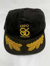 EXPO 1986 VANCOUVER W/ Scrambled Eggs Brim Sports Vintage Trucker Hat