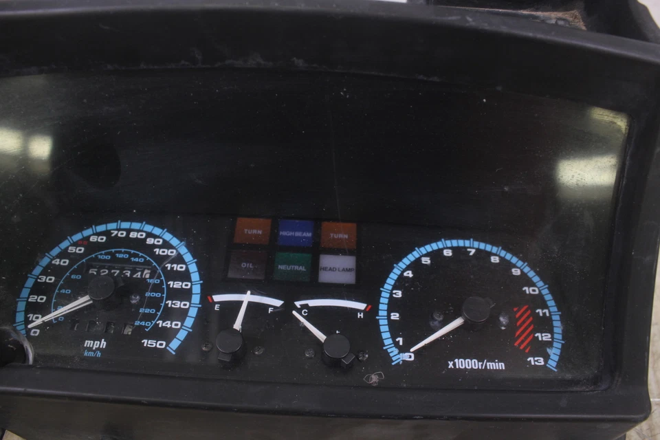 Kawasaki Concours 1000 ZG1000A 1986 velocímetro/salpicadero medidor de velocidad Foto 3 de 4