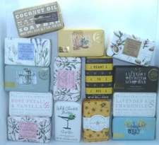  Asquith & Somerset 10.58oz/300g Luxury Bath Bar Soap-Choose Scent