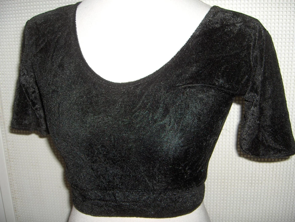 Sari aus Indien unbenutzt mit Bluse u .gold farbenem Schmuckset als Zugabe - Bild 3 von 3