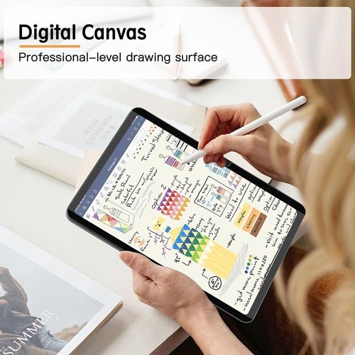 Reusable Film For iPad Pro 2024 Paper-Feel Magnetic Screen Protector Detachable - Picture 4 of 14