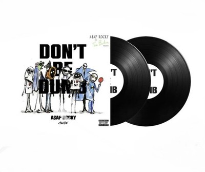 ASAP A$AP Rocky -  Don't Be Dumb Signed / Autogramm Vinyl LP Limited Vorverkauf