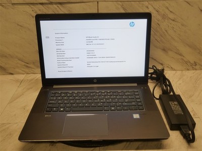 HP ZBook Studio G3 Intel Core i7-6820HQ 2.7Ghz 32GB RAM 15.6'' w/ QUADRO M1000M!