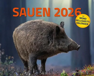 HEEL VERLAG GMBH Sauen Kalender 2026 Jagd-Kalender im XXL-Format | Kalender | 14 S. | Deutsch