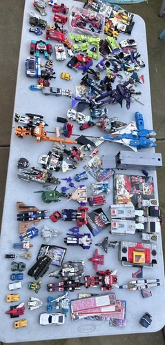 Massive Rare Vintage G1 Transformers Lot Japan Takara Hasbro Collector Figures