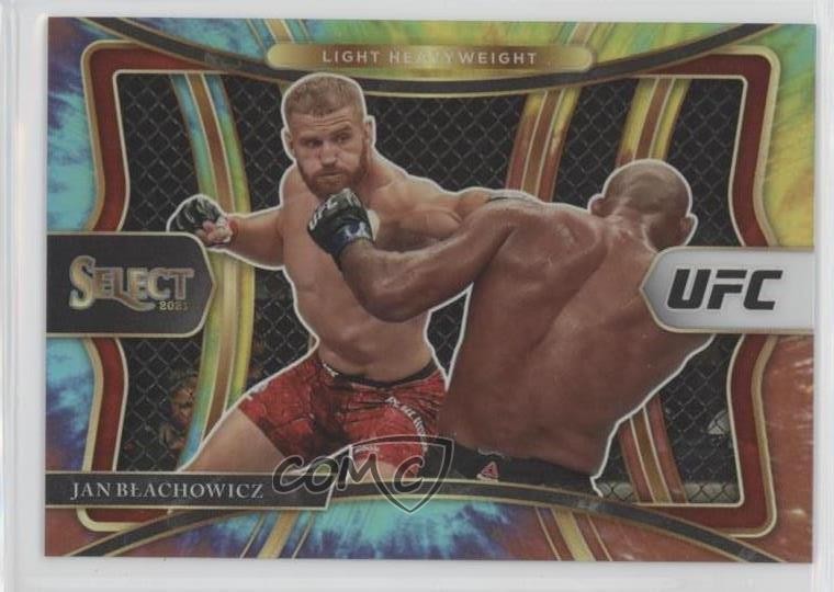 2021 Panini Select UFC Premier Level Tie-Dye Prizm 14/25 Jan Blachowicz #143 1b8