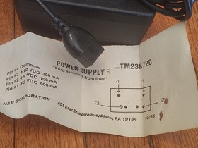 Coleco ColecoVision Power Supply 55416 OEM 4 Pin 