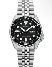 Nuovo] Orologio Uomo Seiko SKX007 Automatico Subacqueo 200m Quadrante Nero 7S26 Certificato ISO