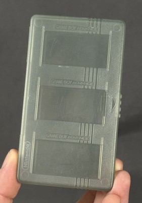 Official Nintendo Game Boy Advance 3 Game Holder Case OEM GBA No Cracks