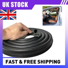 Black 300cm/10FT door trunk edge seal protector rubber U-shaped protector trim