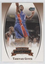 2007-08 Press Pass Legends Bronze 868/899 Taurean Green #4 04yw