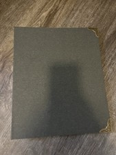 Scrapbook Photo Album Embossed Words Hard Cover