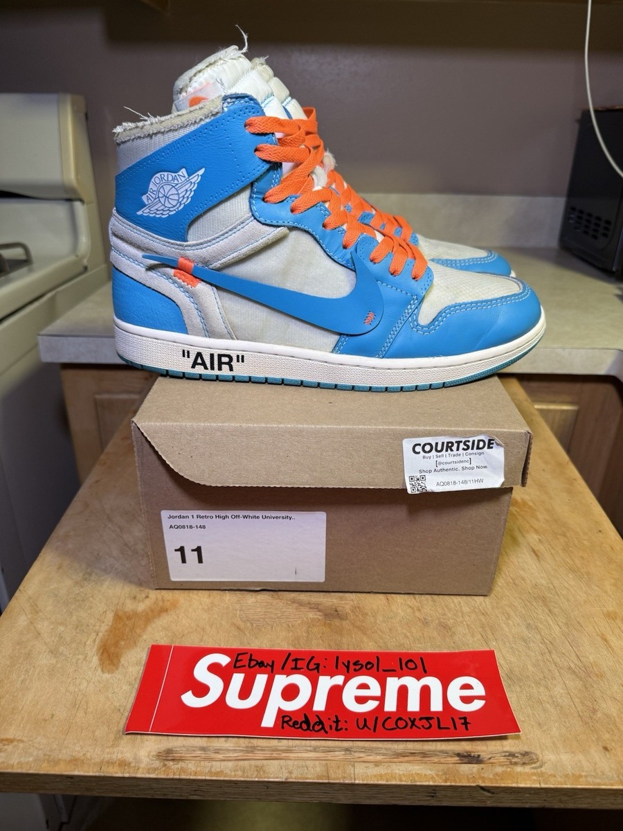 Pre-Owned - Size 11 - Jordan 1 Retro OG x Off-White High UNC  display picture 2