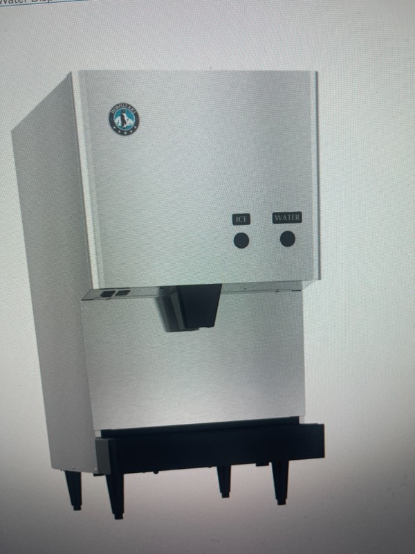 DCM-270BAH Cubelet Ice and Water Dispenser, Air-cooled, Built in Storage Bin