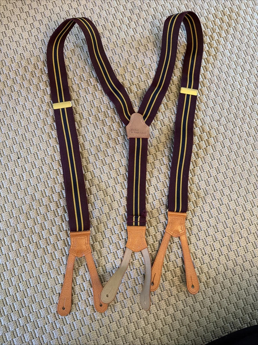 Polo Ralph Lauren Red Suspenders for Men for sale | eBay