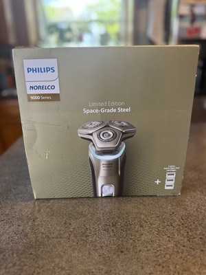 Philips Norelco 9000 LIMITED EDITION Space-Grade Steel - BARELY USED, READ DESC