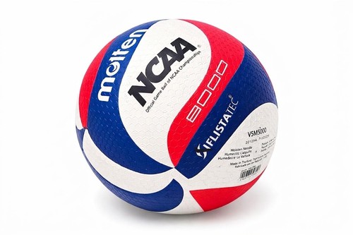 Molten V5M50003N Flistatec NCAA Volleyball RedWhiteBlue PACK OF 10 G2U