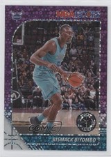 2019 Panini NBA Hoops Premium Stock Purple Disco Prizm Bismack Biyombo #23 08vi