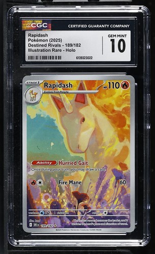 Rapidash graded CGC 10 for sale on eBay