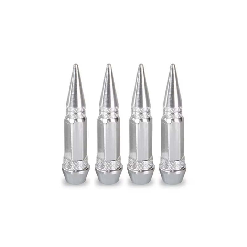 4Pcs Bullet Valve Caps Car Motorcycle Wheel Tire Valve Caps Dustproof Cover 45Mm