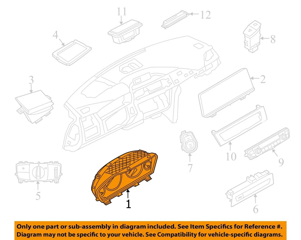Velocímetro Cluster Sport MPH compatible con 17-20 BMW 430i 3057265 Foto 3 de 4