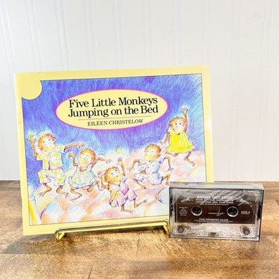 Five Little Monkeys Jumping on the Bed Books Out Loud Cassette and Book