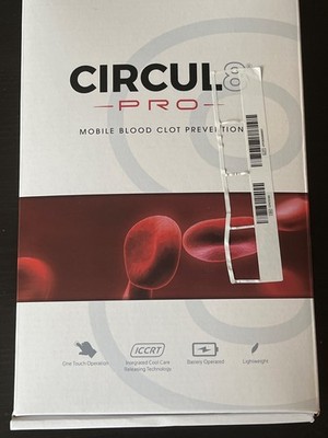 CIRCUL 8 PRO Mobile Blood Clot Portable Prevention Compression Leg DVT Preventer