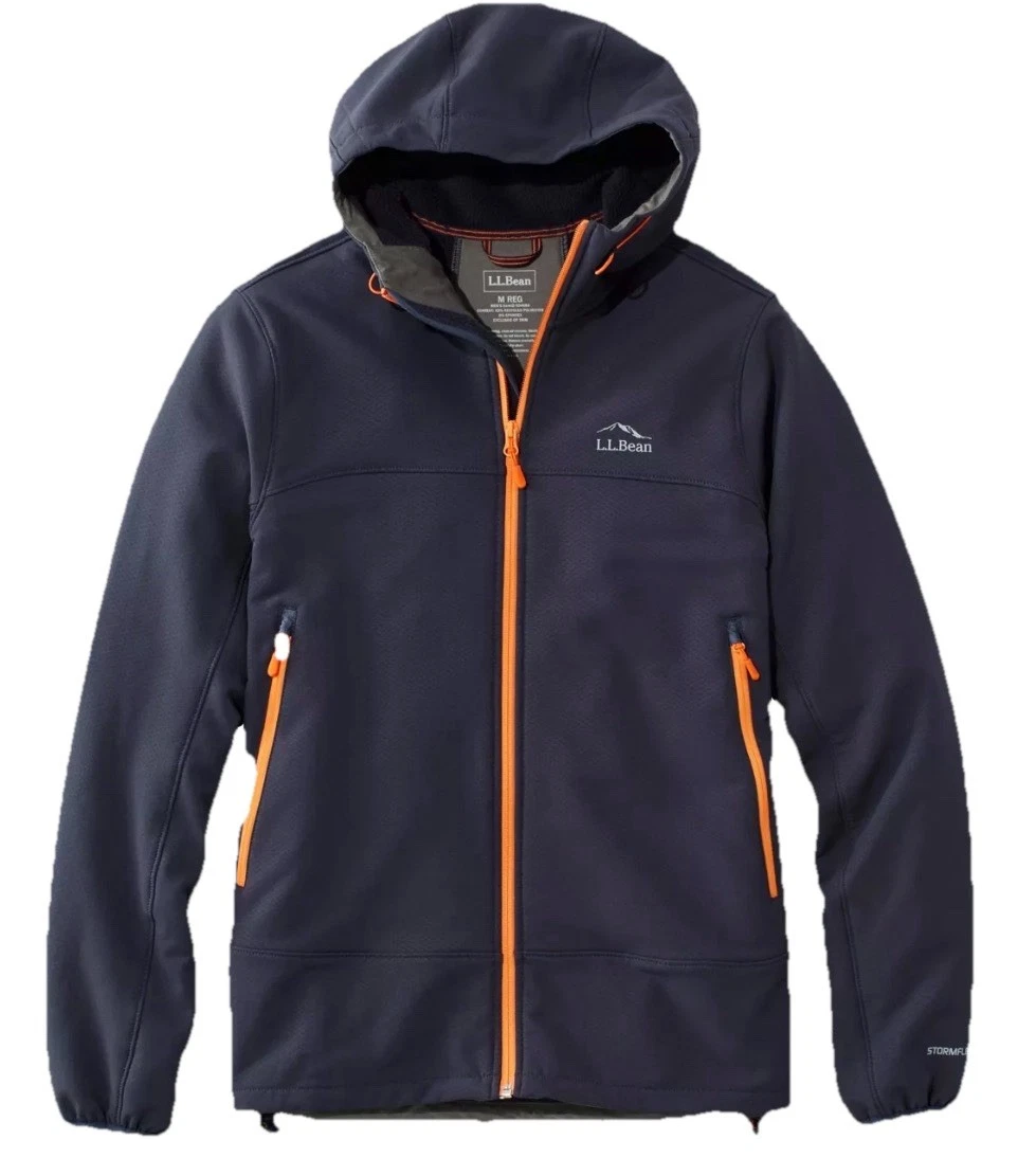 LL Bean Stormfleece Pro Jacket Men's XL Hoodie Softshell Full Zip Pockets $150
Opens in a new window