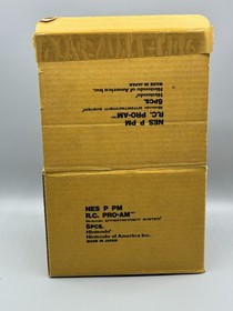 R.C. Pro Am Nintendo NES 6 Estuche Pack VAC&Iacute;O ABIERTO SIN JUEGOS