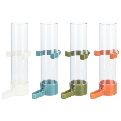 Trixie Futter- & Wasserspender Flasche 130ml / 16cm Vogel Wellensittich Papagei Fink Käfig