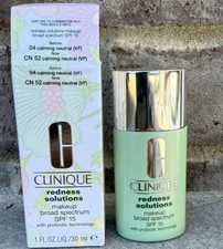 Clinique Redness Solution SPF15 Makeup 04/ CN 52 CALMING NEUTRAL - Size 1 Oz