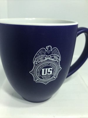 US DRUG ENFORCEMENT ADMINISTRATION MUG. SPECIAL AGENT COFFEE MUG.US DEA MUG.B417