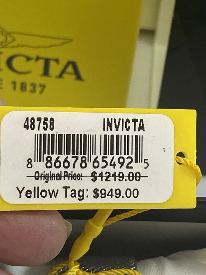 ¡Nuevo! Reloj Invicta Elite Diamante 0,88 quilates Diamante Madreperla Esfera 44 mm Foto 4 de 4