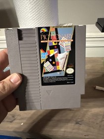 Pictionary Nintendo NES CIB (Damage Box) Complete In Box  Tested