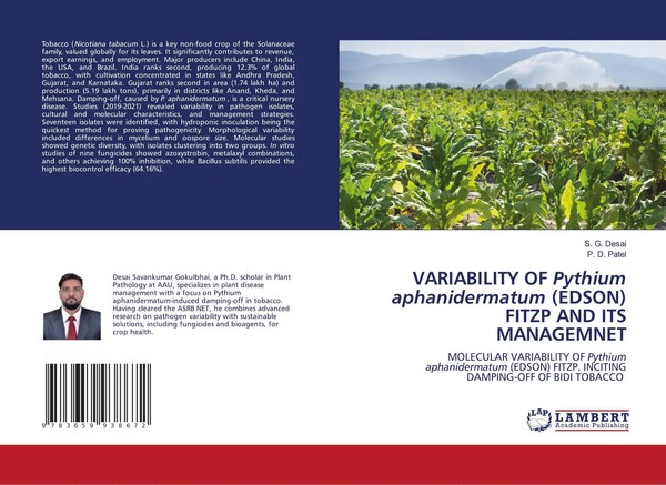 S. G. Desai (U. A.) | Variability Of Pythium Aphanidermatum (Edson) Fitzp And...-image