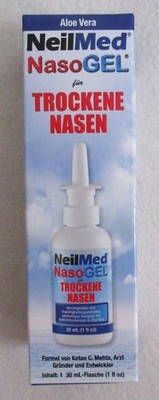 NEILMED NasoGel für trockene Nasen 30ml Flasche    NEU & OVP 