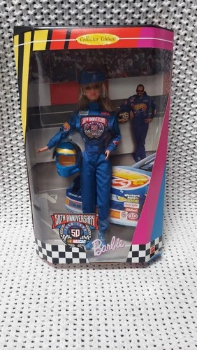 NASCAR Barbie - 50th Anniversary Collector Edition. Mattel. Vintage 1998