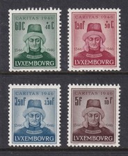 LUXEMBOURG 1946 John the Blind set of 4 SG 488-491 MNH/**