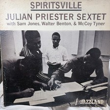 Julian Priester Sextet - Spiritsville LP ‘60 Mono Jazzland McCoy Tyner Sam Jones