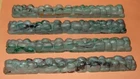4 Orig. Old 1950's Marx MARBLED  ROCK WALLS  For Playsets