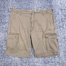 Levi's Brown Men's Vintage Y2K Heavy Cotton 11" Inseam Cargo Shorts Size 42