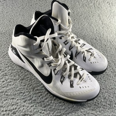 Nike Hyperdunk 2014 TB Lunarlon White Black Basketball Shoes 653483-100 Men s 12