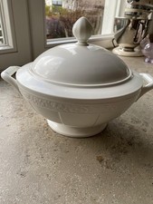 Villeroy & Boch Terrine Diamant wei&szlig; Vintage