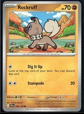 Rockruff 084/159 Common Journey Together Pokemon Lightly Played