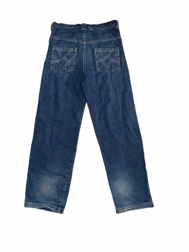 Jeans Tuff Guys azules para niños talla 7 denim desgastado ropa informal Foto 2 de 4
