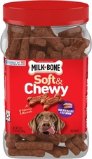 Milk-Bone Soft & Chewy Dog Treats Beef & Filet Mignon Recipe 25 oz