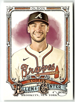 2025 Topps MLB Allen & Ginter No. 168 Matt Olson
